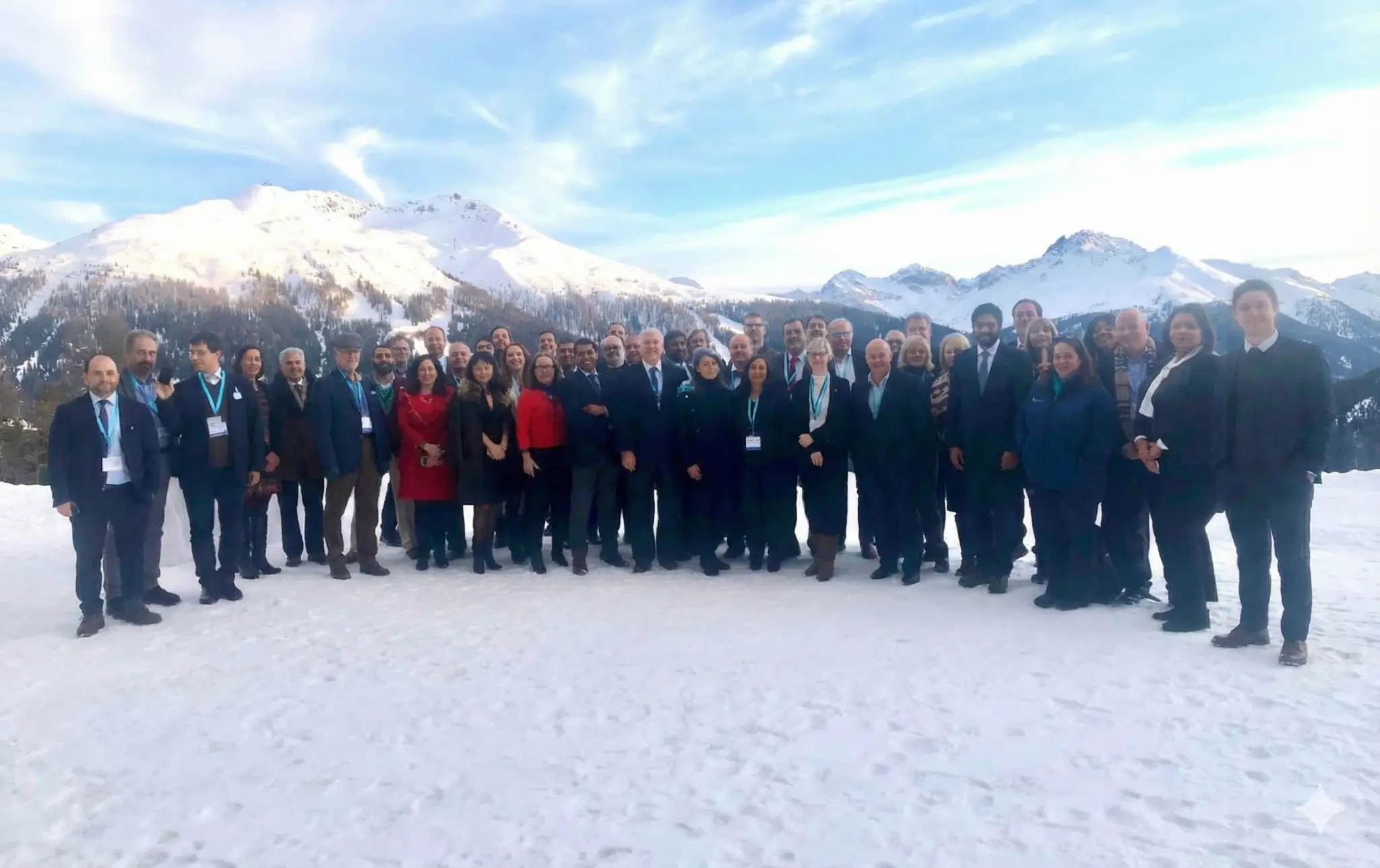 AGI PRIZE Team at Davos